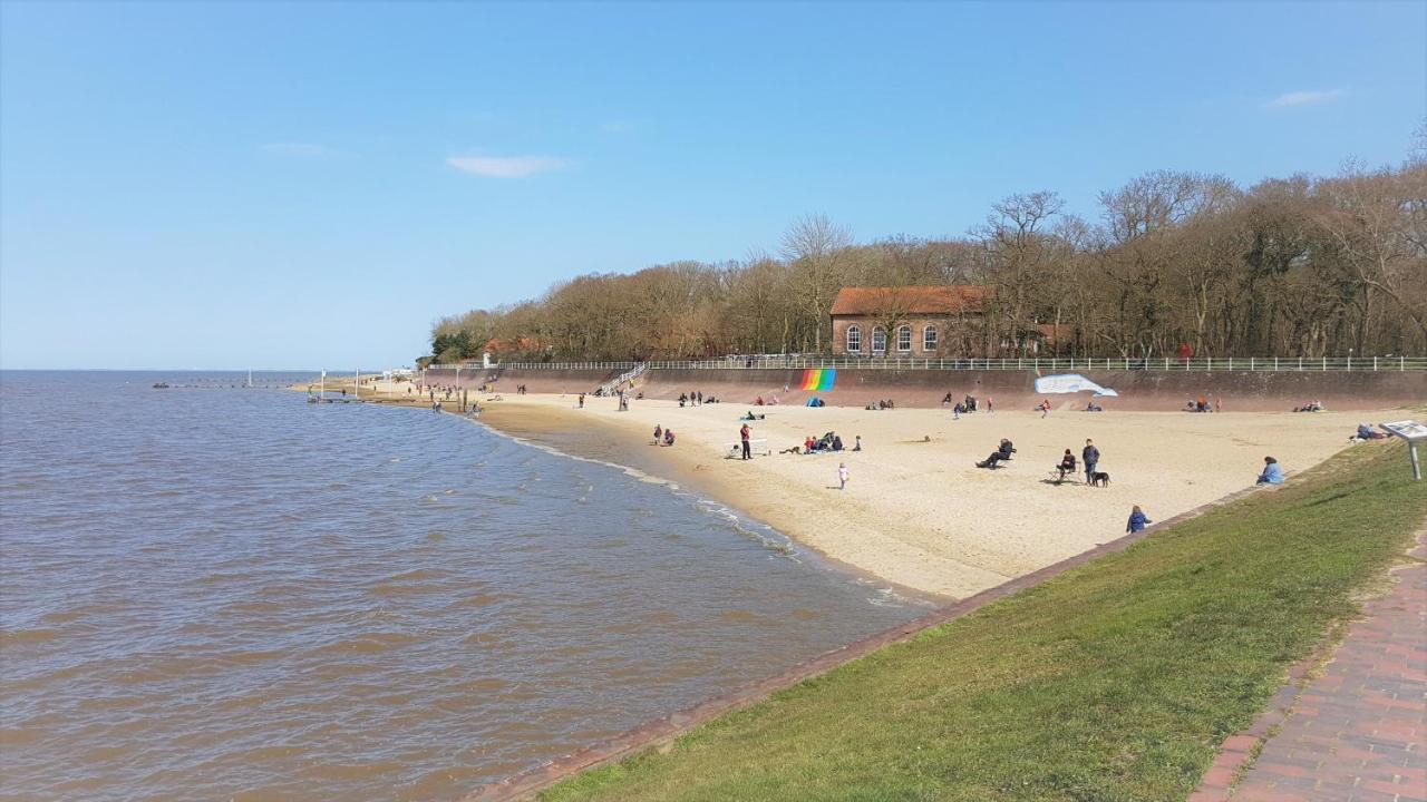 Apartment Jadestrand, Am Alten Deich 4-6, Whg 1 20 Дангаст Екстериор снимка
